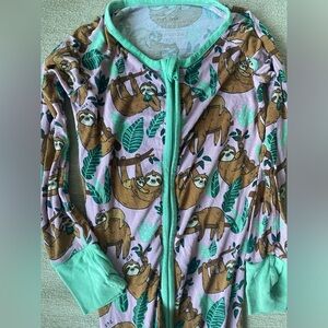 Little Sleepies Sloth zippies 18-24 months